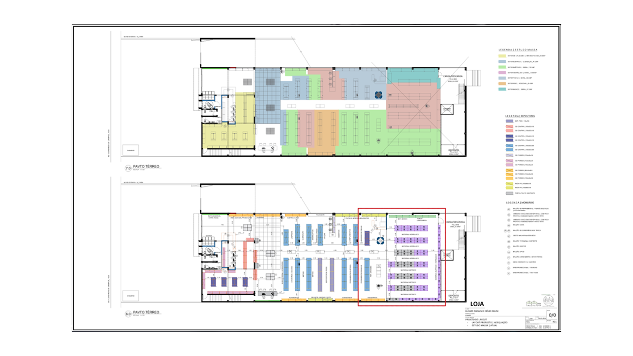 Planta Baixa e Layout
